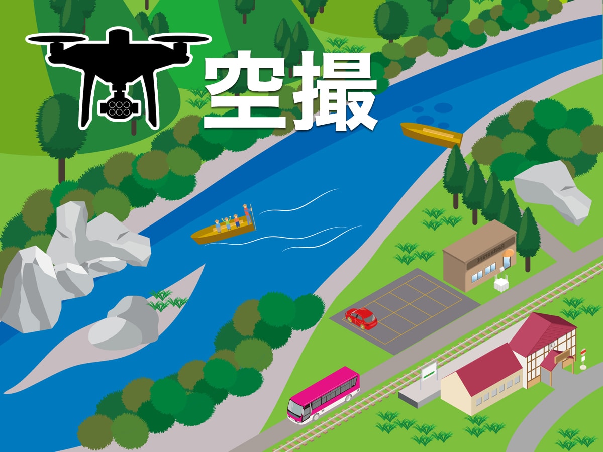 ドローンで空撮